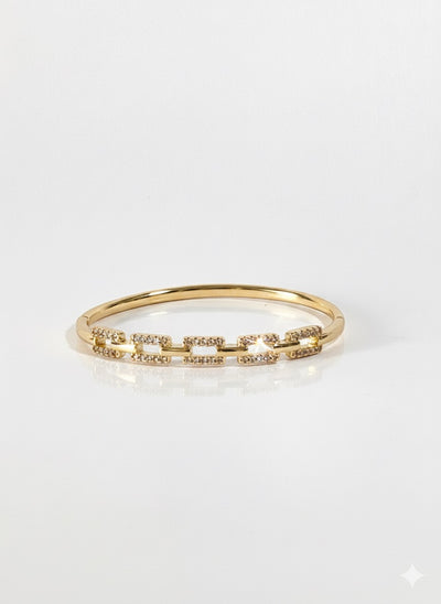 Crystal Studded Designer Kada